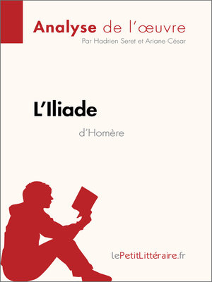 cover image of L'Iliade d'Homère (Analyse de l'oeuvre)